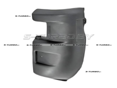 Бампер задний (черный) правая часть, 2006-2009