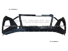 Бампер передний (черный) с отв. под парктроники, верхняя часть