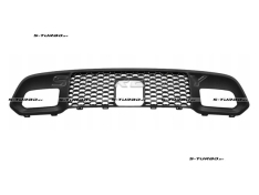Решетка в бампер (центральная) с отв. под противотуманки, для версии с active cruise control (acc), с 2017