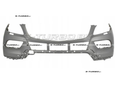 Бампер передний (грунтованный) с отв. под омыватели, с отв. под парктроники