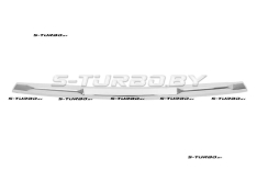 Накладка заднего бампера, хром, нижняя