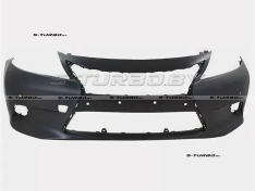 Бампер передний (грунтованный) с отв. под парктроники, 2013-2015