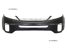 Бампер передний (черный) без отв. под буксировочный крюк