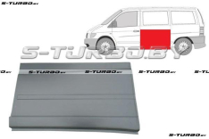 Панель боковая (левая) за водительской дверью (версия без боковой сдвижной двери) 74 см, заводской штамп