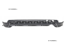 Спойлер заднего бампера, с отв. для выхлопной трубы, для версии sport