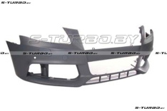 Бампер передний (грунтованный) с отв. под парктроники, с отв. под омыватели