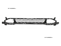 Решетка в бампер, нижняя, с отв. под противотуманки, 2017-2020