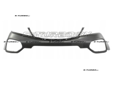 Бампер передний (черный) верхняя часть