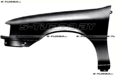 Крыло переднее (левое) без отв. под повторитель, сталь