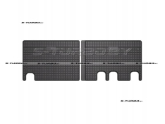 Коврики модельные резиновые в салон (низкий борт), 2-й ряд