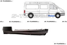 Порог (правый) под переднюю дверь, заводской штамп