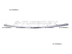 Молдинг переднего бампера (центральный) серебряный, для версии amg-type