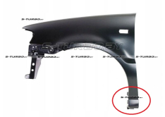 Крыло переднее (левое) с выходом на порог, с отв. под повторитель, сталь