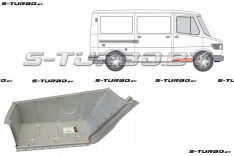Ступень передней двери (правой) комплектная, нижняя + верхняя часть, с нижним креплением, заводской штамп