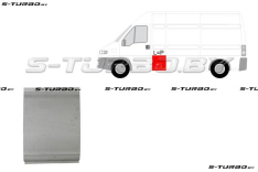 Панель боковая (левая) за водительской дверью, maxi длинная база, 60 см высота, 50 см длина, заводской штамп