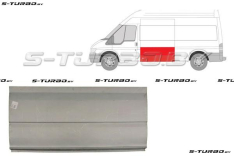 Панель боковая (левая) за водительской дверью, 73 см, средняя / длинная / maxi длинная база, заводской штамп
