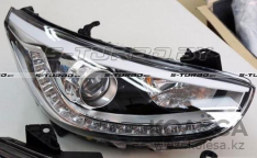 Передняя фара (правая) линзовая, светодиодная, RUSSIA / EURO-type