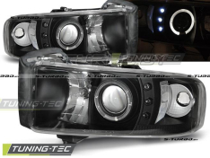 Передние фары ANGEL EYES BLACK