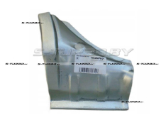 Порог (правый) задняя часть, заводской штамп