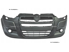 Бампер передний (грунтованный) с отв. под омыватели, с отв. под противотуманки