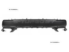 Бампер задний (черный) нижняя часть, 2018-2021