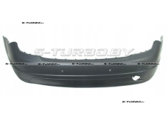 Бампер задний (грунтованный) с отв. под парктроники, без отв. под накладку