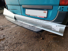 Порог (правый) полный профиль, из 2-ух частей, ремкомплект