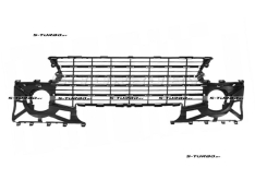 Решетка в бампер, с отв. под накладки