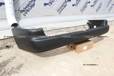 Бампер задний (черный) с пенным усилителем