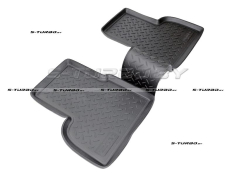 Коврики модельные полиуретановые в салон (высокий борт), задний ряд