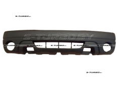 Бампер передний (черный) с отв. под противотуманки