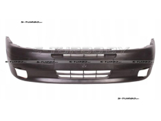 Бампер передний (черный) с отв. под противотуманки