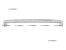 Накладка капота, хром