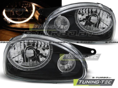 Передние фары ANGEL EYES BLACK