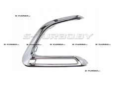 Накладка решетки бампера (левая) хром