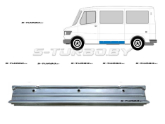 Панель боковая (левая) за водительской дверью, внутренняя часть, заводской штамп
