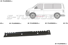 Порог (левый) под переднюю дверь, внутренняя часть, заводской штамп
