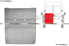 Дверь задняя (левая) распашная, наружная часть, до стекла, заводской штамп