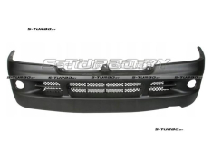 Бампер передний (черный) с отв. под противотуманки