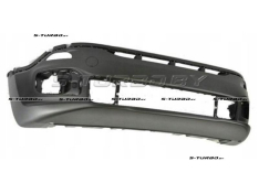 Бампер передний (черный) с отв. под противотуманки, нижняя часть, 2014-2018