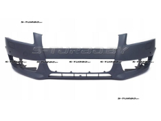Бампер передний (грунтованный) с отв. под омыватели, с отв. под парктроники