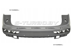 Бампер задний, с отв. под парктроники, для версии S-LINE