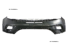 Бампер передний (черный) верхняя часть