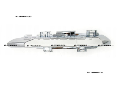 Накладка решетки бампера (левая) хром, для версии amg-type