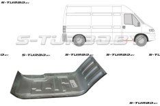 Ступень передней двери (правой) нижняя часть, с частью подкрылка, заводской штамп