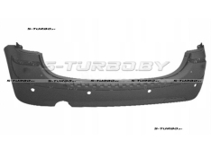 Бампер задний (грунтованный) с отв. под парктроники