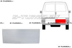 Дверь задняя (правая) распашная, наружная часть, 24 см, заводской штамп