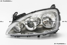 Передняя фара (левая) линзованная, H7/H7