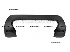 Накладка переднего бампера (черная)