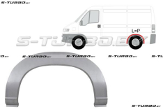 Арка задняя (левая=правая) заводской штамп